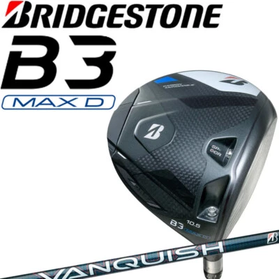 BRIDGESTONE GOLF JAPAN 2024 B Series B3 MAX D Driver 10.5 deg VANQUISH BS40 - Image 1 of 4