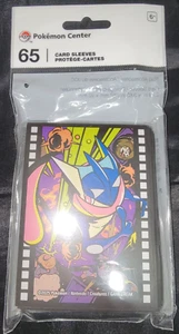 65 Fundas para Cartas Coleccionables Midnight Agent Greninja Pokemon Center Selladas NUEVO 2025 - Imagen 1 de 2