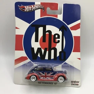 2013 Hot Wheels Pop Culture The Who Fat Fendered '40 Collectible Car X8341 - Picture 1 of 10