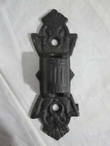 Colgador de pared de hierro fundido para soporte de brazo de lámpara de aceite - Imagen 1 de 3