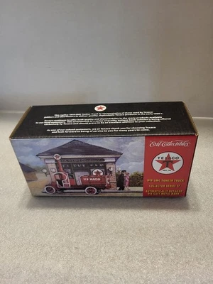 2000 Ertl Collectables Texaco 1919 GMC Tanker Truck Die-Cast Series 17 Bank Nib - Image 1 of 4