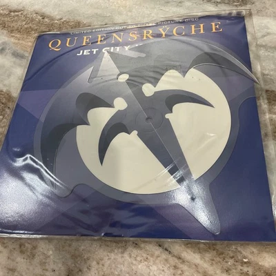 QUEENSRŸCHE 1991 JET CITY WOMAN  EMI – MTPD 98 B UK SHAPED PICTURE DISC - Image 1 of 2