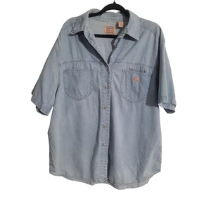 Camiseta KI KO MO Vintage Denim Azul Talla 20 - Imagen 1 de 4