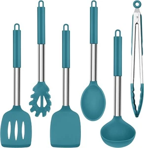 Herogo Kitchen Utensils Set, 6-Piece Silicone Cooking Utensil Set, Heat Resistan - Picture 1 of 7