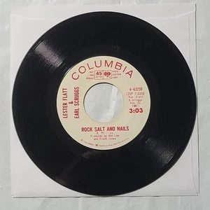 Lester Flatt & Earl Scruggs ~ Rock Salt And Nails/ Gonna Have Myself A Ball ~ 45 - Foto 1 di 4