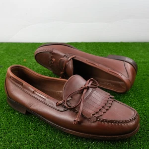 Allen Edmonds Woodstock Braun Quaste Leder Halbschuhe Herren 11,5 D USA 44265 Golf - Bild 1 von 9