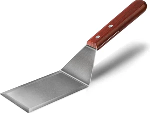 Heavy Duty Metal Spatula for Cast Iron Skillet Grill – Stainless Steel Turner - Picture 1 of 7
