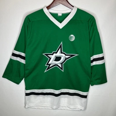 Dallas Stars Youth Hockey Jersey Green Team Logo Classic Tee - Image 1 of 4