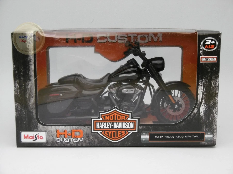 Harley Davidson Road King Special (2017) - Maisto HD Custom 1:12 - MA32336KS - Immagine 1 di 1