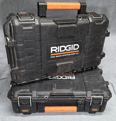 Ridgid Gen 2.0 Pro Gear System Stackable Durable Tool Box 22"×14"×7" 520641 - Image 1 of 4