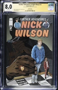 Further Adventures of Nick Wilson #2 CGC 8.0 JSA SS Marc Andreyko Signed Image - Picture 1 of 2