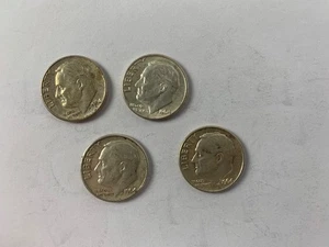 [Lot of 5] Roosevelt Dimes 90% Silver EXACT COINS LOW EBAY PRICE ALWAYS - Bild 1 von 5