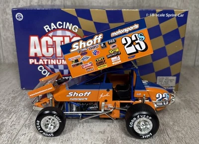 1/18 Action Xtreme Frankie Kerr Shoff Motorsports #23S Sprint Car Diecast - Image 1 of 4