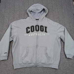 Coogi Hoodie Mens 3XL Full Zip Embroidered Sweatshirt Pullover Australia 1969 - Picture 1 of 23