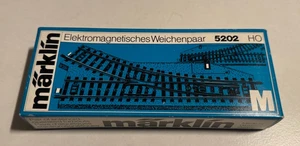 Märklin H0 5202 elektromagnetisches Weichenpaar Rechts & Links Neu OVP - Bild 1 von 5