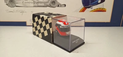 MINICHAMPS / F1 1997 -TEAM SAUBER - JOHNNY HERBERT  - 1/8  SCALE MODEL HELMET - Image 1 of 4