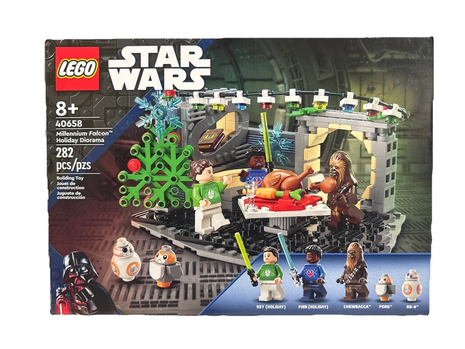 LEGO Star Wars Millennium Falcon Holiday Diorama 40658 Brand New Sealed Disney - Image 1 of 4
