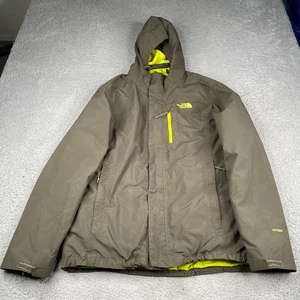The North Face Carto Triclimate 3-In-1 Jacket Mens Medium Green Insulated Hyvent - Picture 1 of 20