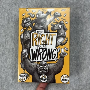 I'm Right You're Wrong Strategy Card Game Board Box Fun Activity Family - Picture 1 of 4