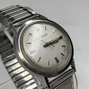 Vintage Bulova Accutron 214 M4 All Stainless Steel Herrenuhr - FUNKTIONIERT - Bild 1 von 15