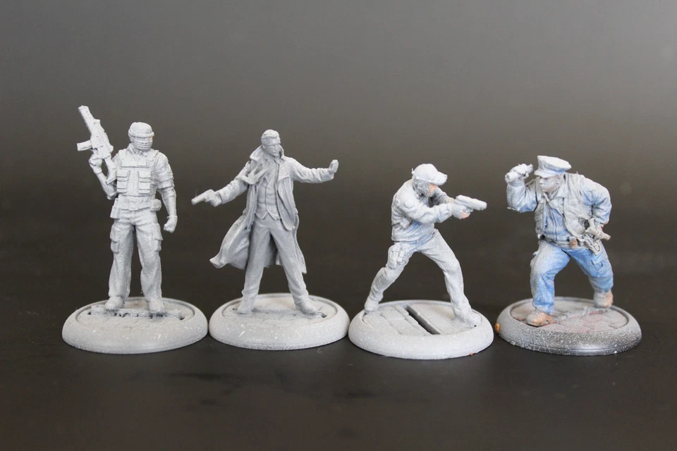 Knight Models Batman Miniature Game 35mm  Lot Primed  resin figures - Image 1 of 1