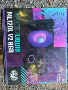 Cooler Master MasterLiquid ML120L V2 CPU Chłodnica cieczy - czarna - Zdjęcie 1 z 2