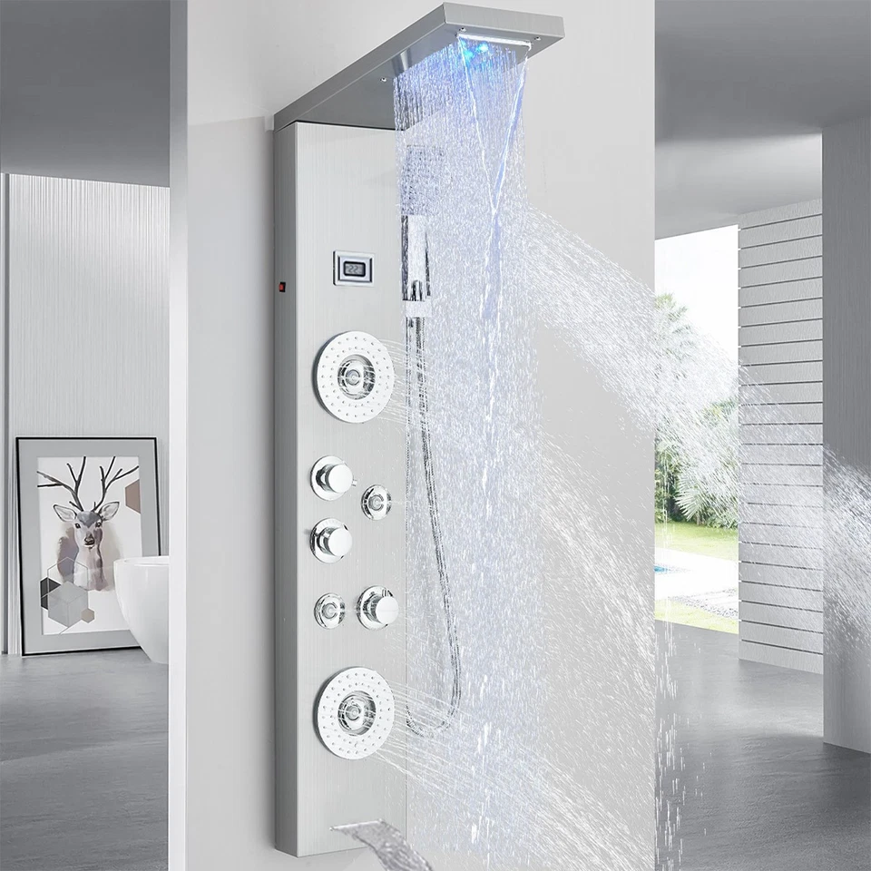 Schütte TOKIO Überkopf-Brauseset - Chrom (60090)