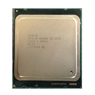 Intel Xeon E5-2470 E5-2603 E5-2603 V2 E5-2609 V2 LGA 2011 CPU Processor - Image 1 of 4