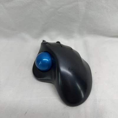 Logitech M570 Wireless Trackball Mouse Unifying USB Receiver Ergonomic PC Mac - Image 1 of 4