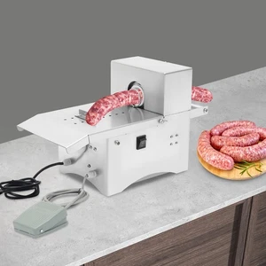 200W Automatic Electric Sausage Tying Machine Sausage Knotting Machine w/ Pedal - Picture 1 of 17