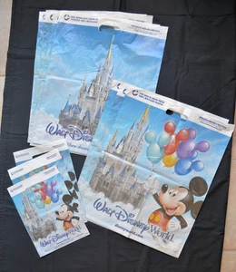 10 Walt Disney World Beutel 7-21"x16,5" 3-12"x9" Plastiktüten - Bild 1 von 1