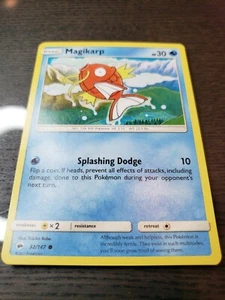 Pokemon TCG Sun And Moon Burning Shadows Magikarp Common Card 32/147 2017 NM - Picture 1 of 5