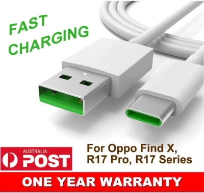 Short Fast Charging USB Type-C Charger Adapter Cable For OPPO Find X3 X5 X6 PRO - Image 1 of 4