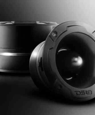 Par DS18 Bullet Super Tweeter 1120 W 4 ohmios coche 4,5" negro altavoz bocina PRO-TWX4 Foto 1 de 4