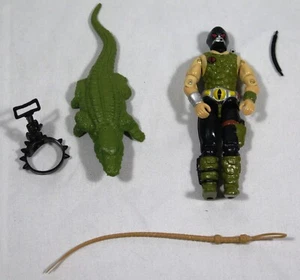 G.I. Joe Croc Master Actionfigur Hasbro 1987 (komplett) - Bild 1 von 2