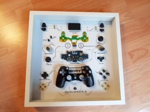 Dualshock 4 PlayStation Controller Dekoration für Gaming Room weiß - Bild 1 von 11