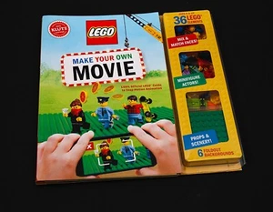 Lego Make your own Movie Book Activity Kit - Stop Motion Animation Minifigure - Picture 1 of 3
