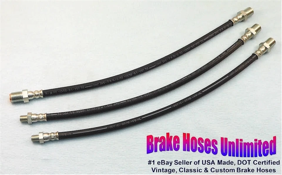 JUEGO DE MANGUERA DE FRENO Graham Cavalier & Crusader 1936 1937 Foto 1 de 1