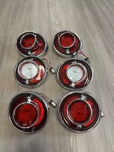 1964 Impala Ful-Size LED Tail Light & Back up lens Assembly Set - Picture 1 of 5