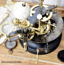 DecorzeniIndia Orrery Solar System With Sun Earth And Moon, Handmade Gift, Decor