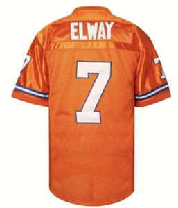 Denver Broncos John Elway #7 Stitched Orange Football Jersey XL - Picture 1 of 7