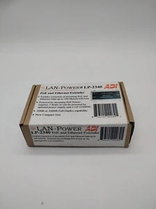 LAN-Power PoE und Ethernet Datensegment Extender LP-2340  - Bild 1 von 2