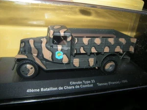 1:43 Atlas Citroen Tipo 23 49o Batallón de Tanques Combate Tannay Francia 1940 - Imagen 1 de 1