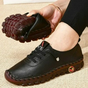 Women Comfortable Flat Loafers Soft Female Shoes - Picture 1 of 4