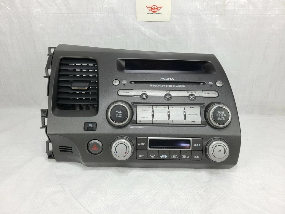 Acura CSX 2007 radio AM FM reproductor de CD de un solo disco 39100-SNR-C600 OEM Foto 1 de 4