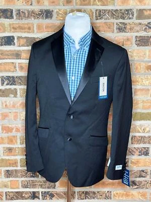 Kenneth Cole Reaction Techni-Cole Slim Fit Sport Coat Tuxedo Jacket - 42R New - Image 1 of 4