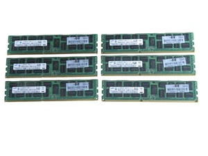 Samsung 8GB 2Rx4 PC3-10600R DDR3-1333MHz ECC Server Memory M393B1K70CH0 Lot of 6 - Picture 1 of 3