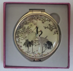 Specchio mani trucco cosmetico compatto madreperla - VENDITORE USA - Foto 1 di 7