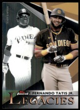 2021 Finest Legacies #FLFTJ Fernando Tatis Jr. Tony Gwynn
