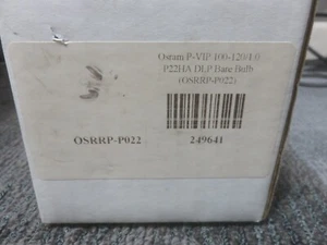 OSRAM P-VIP 100-120/1.0 DLP BARE BULB - Bild 1 von 9